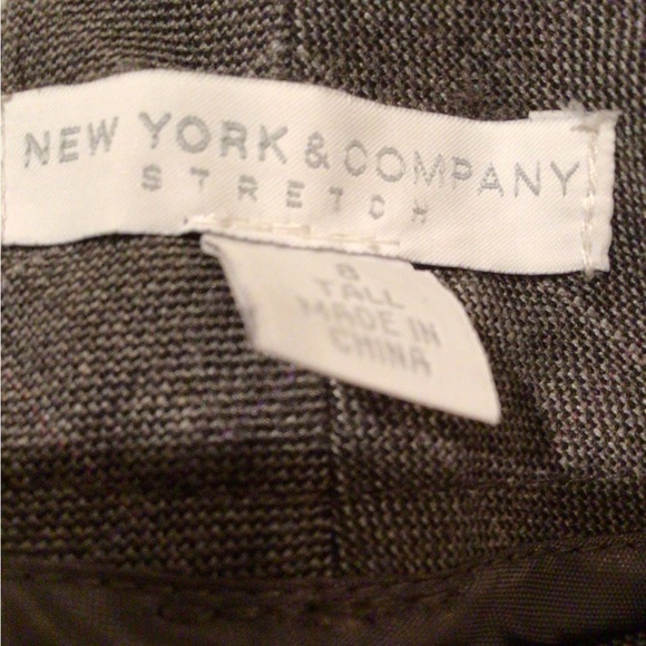 New York and Company plaid pants - Picture 4 of 7